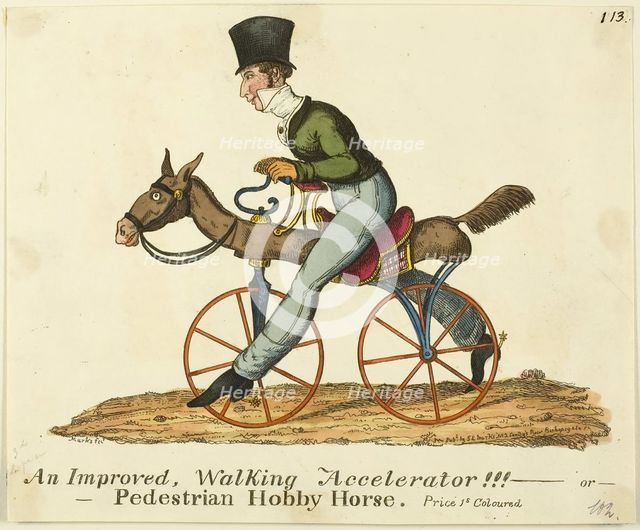 Pedestrian Hobby Horse, n.d. Creator: JL Marks.