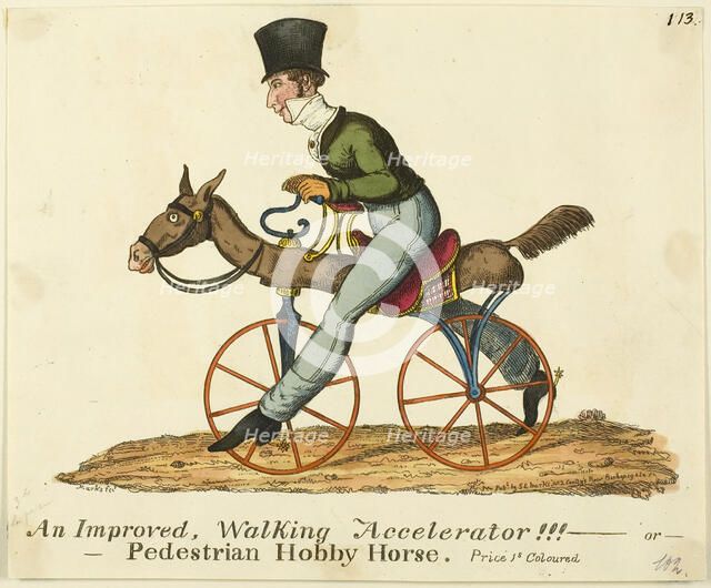 Pedestrian Hobby Horse, n.d. Creator: JL Marks.