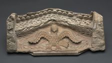 Pediment with an Eagle, 400s. Creator: Unknown