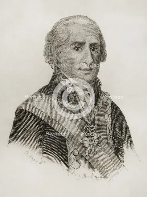 Pedro de Alcántara Téllez Girón y Pacheco (1755-1807), Spanish Lieutenant General, 1851. Creators: Martinez, Rodriguez.