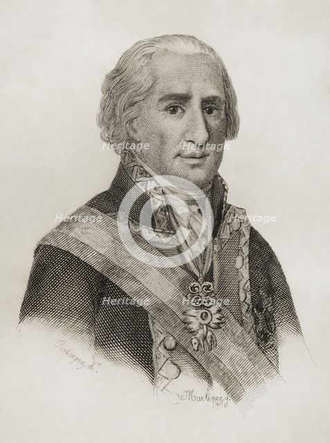 Pedro de Alcántara Téllez Girón y Pacheco (1755-1807), Spanish Lieutenant General, 1851. Creators: Martinez, Rodriguez.