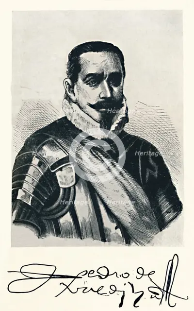 'Pedro De Valdiva', c1879, (1911). Artist: Unknown.