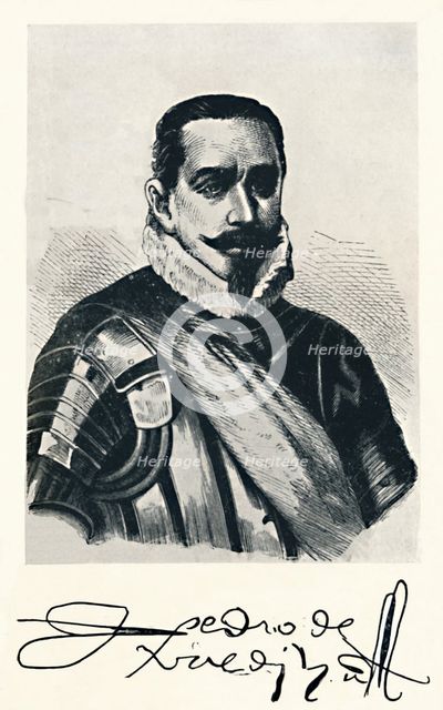 'Pedro De Valdiva', c1879, (1911). Artist: Unknown.