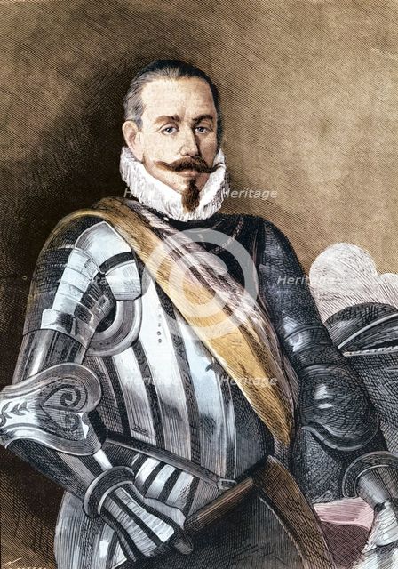 Pedro de Valdivia, 1892. Artist: Anonymous  