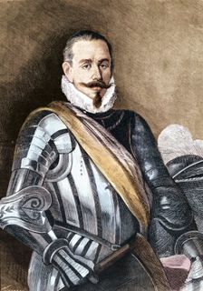 Pedro de Valdivia, 1892. Artist: Anonymous