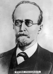 Pedro Felipe Figueredo (1818-1870), Cuban poet, musician, and freedom fighter, c1910
