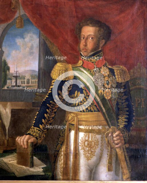 Pedro I. (1798-1834), Emperor of Brazil and King of Portugal as Pedro IV.