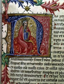 Pedro IV The Ceremonious '(1319-1387), King of Aragon (III of Catalunya, II of Valencia), minia…