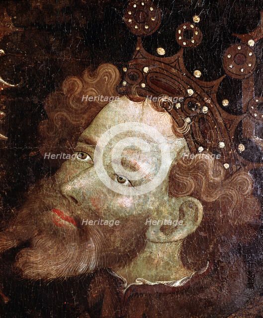 Pedro IV 'The Ceremonious', Painting on wood, 15th century Valencian school.