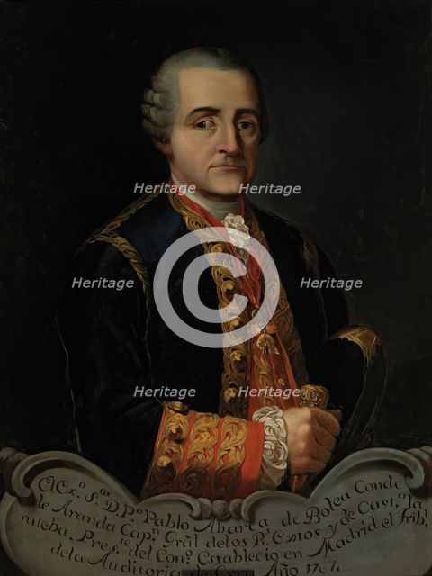 Pedro Pablo Abarca de Bolea, Count of Aranda, c1878. Creator: Francisco Jover y Casanova.
