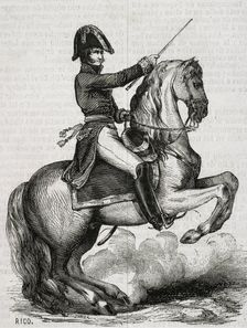 Pedro Villacampa Maza de Lizana, (1776-1854), Spanish military of noble origin, 1853. Creators: Pedro Villacampa, Bernardo Rico