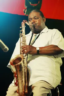 Pee Wee Ellis, Love Supreme Jazz Festival, Glynde Place, East Sussex, 2015. Artist: Brian O'Connor