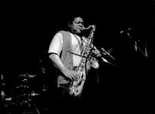 Pee Wee Ellis, Ronnie Scott's, Soho, London, February 2000. Artist: Brian O'Connor