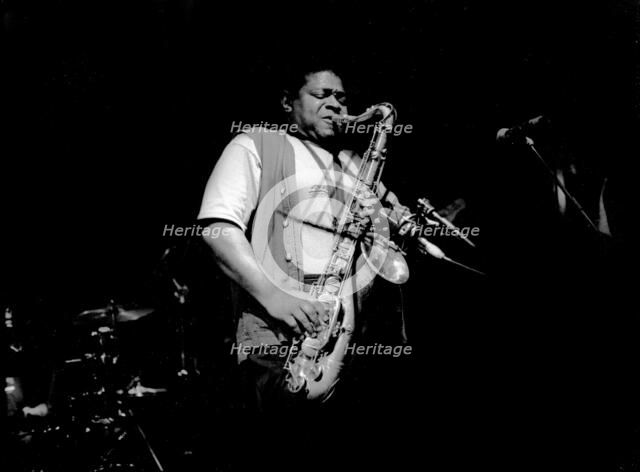 Pee Wee Ellis, Ronnie Scott's, Soho, London, February 2000.  Artist: Brian O'Connor.