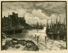 Peel Castle 1898. Creator: Unknown