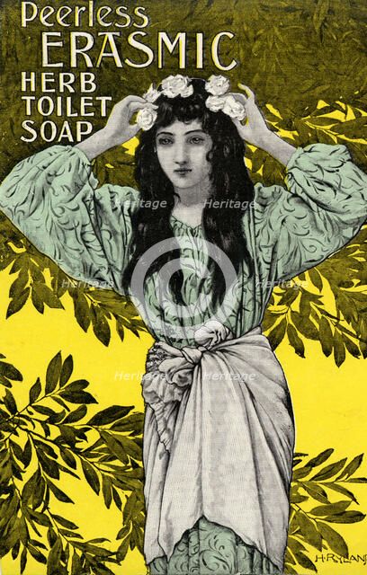Peerless Erasmic Soap, 19th century. Artist: Henry Ryland
