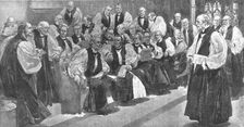 Peers Spiritual in the House of Lords in 1894 (1901). Creator: Unknown