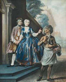 Pefroen and the Sheep's Head, c1720-1750. Creator: Cornelis Troost