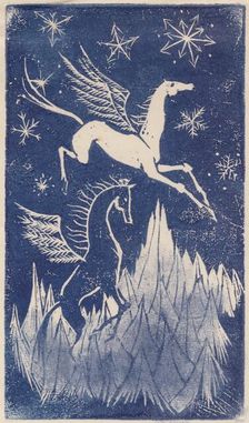 Pegasus, c1950. Creator: Shirley Markham