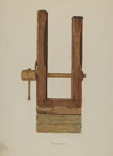 Pegging Jack, c. 1938. Creator: Henry Waldeck
