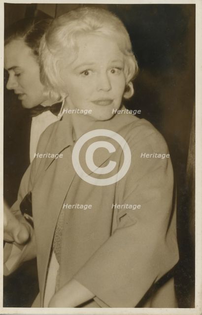 Peggy Lee, 1961. Creator: Brian Foskett.