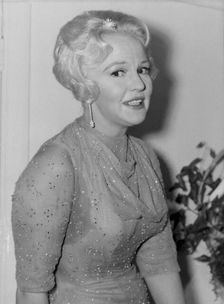 Peggy Lee, c1961. Creator: Brian Foskett