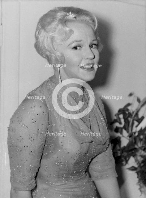 Peggy Lee, c1961. Creator: Brian Foskett.