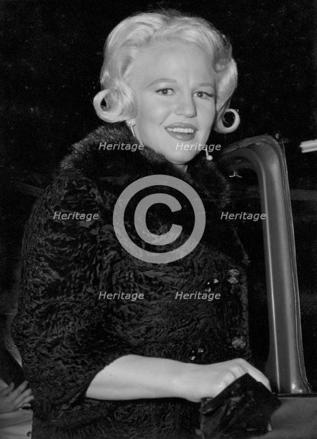 Peggy Lee, c1961. Creator: Brian Foskett.