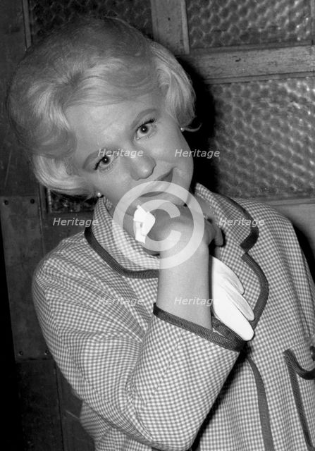 Peggy Lee, Pigalle Club, Piccadilly, St James's, London, 1961. Creator: Brian Foskett.