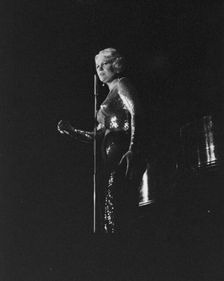 Peggy Lee, Pigalle Club, Piccadilly, St James's, London, 1961. Creator: Brian Foskett