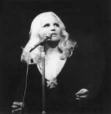 Peggy Lee, Royal Albert Hall, London, 1970. Creator: Brian Foskett