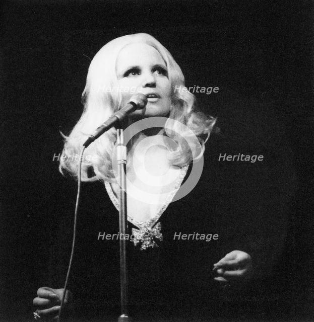 Peggy Lee, Royal Albert Hall, London, 1970. Creator: Brian Foskett.