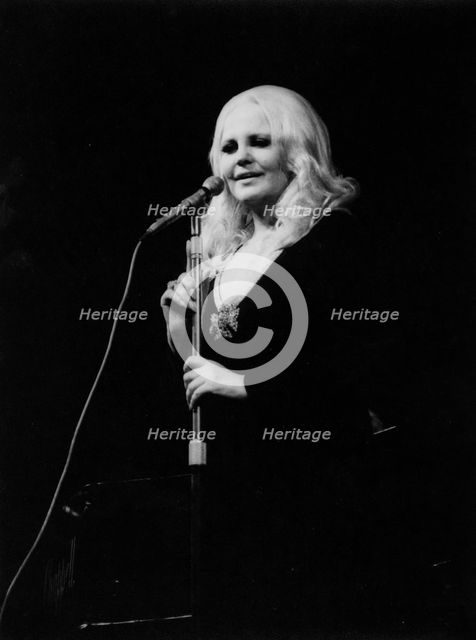 Peggy Lee, Royal Albert Hall, London, 1970. Creator: Brian Foskett.