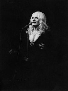 Peggy Lee, Royal Albert Hall, London, 1970. Creator: Brian Foskett