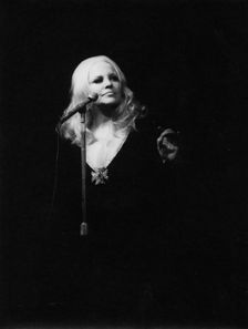 Peggy Lee, Royal Albert Hall, London, 1970. Creator: Brian Foskett