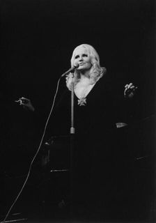 Peggy Lee, Royal Albert Hall, London, 1970. Creator: Brian Foskett