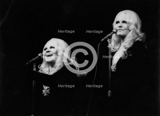 Peggy Lee, Royal Albert Hall, London, 1970. Creator: Brian Foskett.