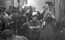 Peggy Seeger and Ewan MacColl, London, late 1950s-early 1960s. Artist: Eddis Thomas