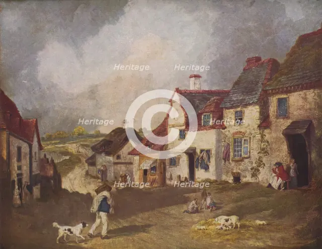 'Pegwell Bay, Ramsgate', c1800, (1936). Artists: Unknown, James Ward.