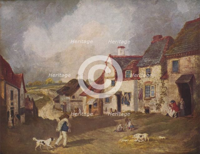 'Pegwell Bay, Ramsgate', c1800, (1936). Artists: Unknown, James Ward.