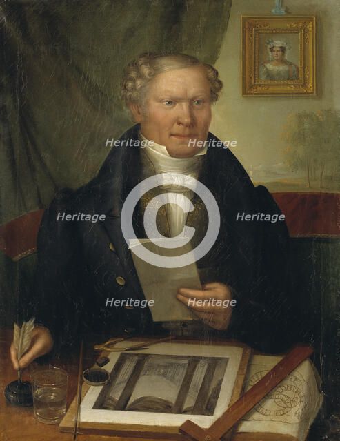 Pehr Axel Nystrom, 1793-1868, 1832. Creator: Erik Wahlbergson.