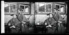 Peking, Pechili province, China: a Manchu lady with her daughter-in-law, 1869. Creator: John Thomson