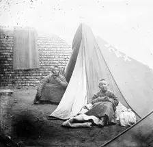 Peking, Pechili province, China: a Mongol tent, 1871. Creator: John Thomson