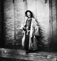 Peking, Pechili province, China: a nightwatchman, 1869, (1981). Creator: Unknown