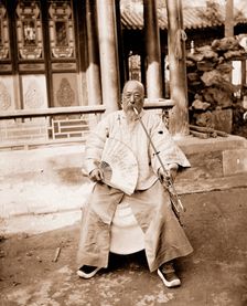Peking, Pechili province, China: Dong Xun (1810-1892), Minister of Foreign Affairs, late Qing, 1869. Creator: John Thomson
