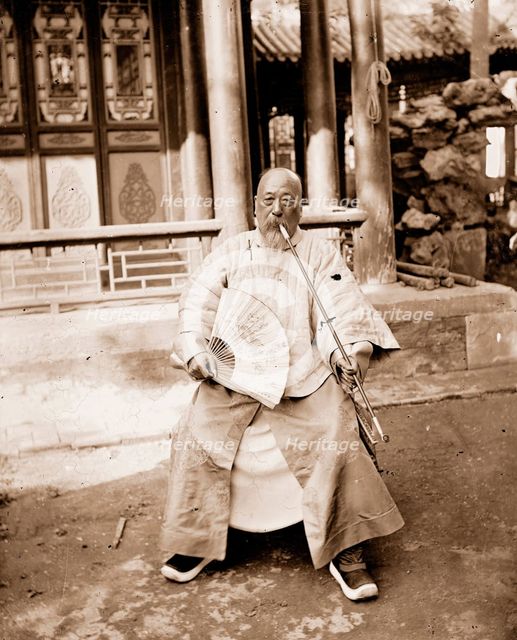 Peking, Pechili province, China: Dong Xun (1810-1892), Minister of Foreign Affairs, late Qing, 1869. Creator: John Thomson.
