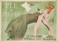 Pèl & Ploma, 1899. Creator: Casas, Ramon (1866-1932)