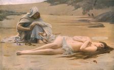 Pelagia and Philammon 1887, (c1930). Creator: Arthur Hacker