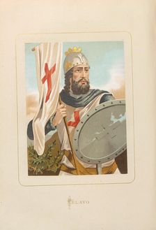 Pelagius of Asturias, 1875-1877. Creator: Anonymous