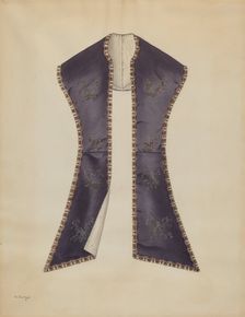 Pelerine, 1935/1942. Creator: Virginia Berge